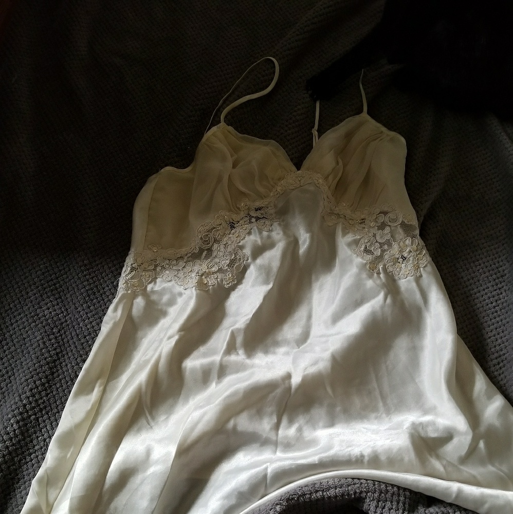 Vintage Victoria Secret white slip